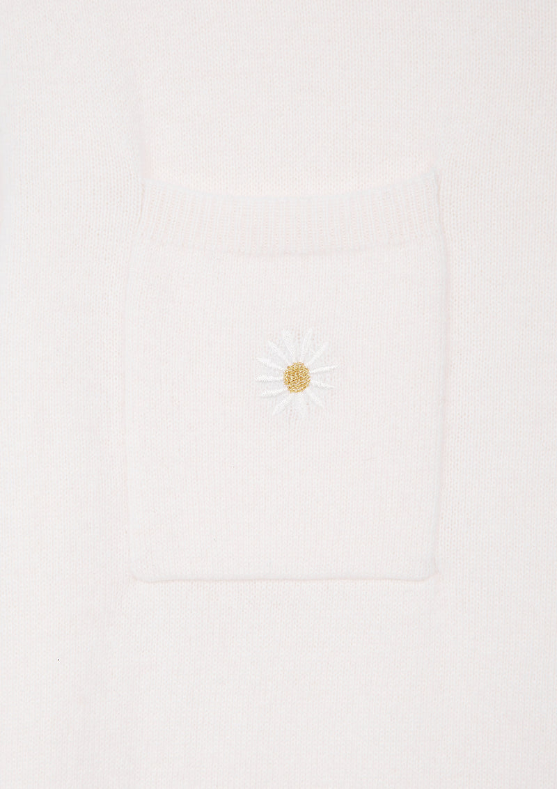 Off-white cashmere