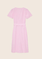 Pink gingham dress