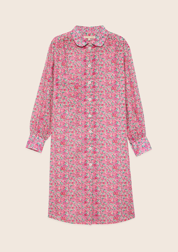 Robe chemise Chloé liberty