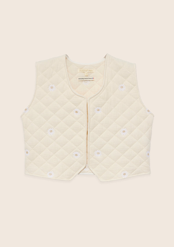 Ecru Daisy cardigan